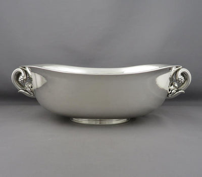 Georg Jensen Sterling Silver Centerpiece Bowl - JH Tee Antiques
