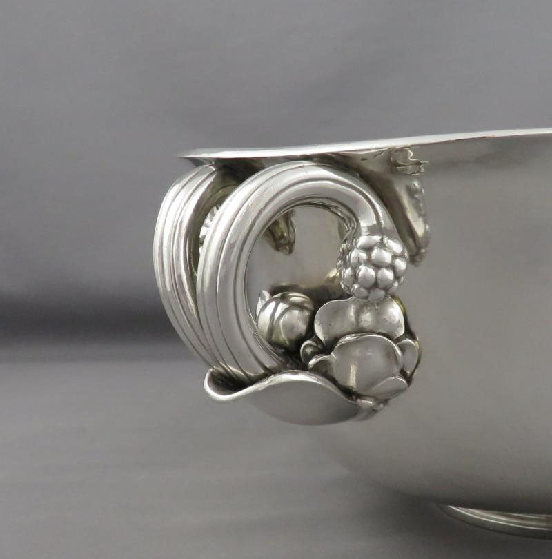 Georg Jensen Sterling Silver Centerpiece Bowl - JH Tee Antiques
