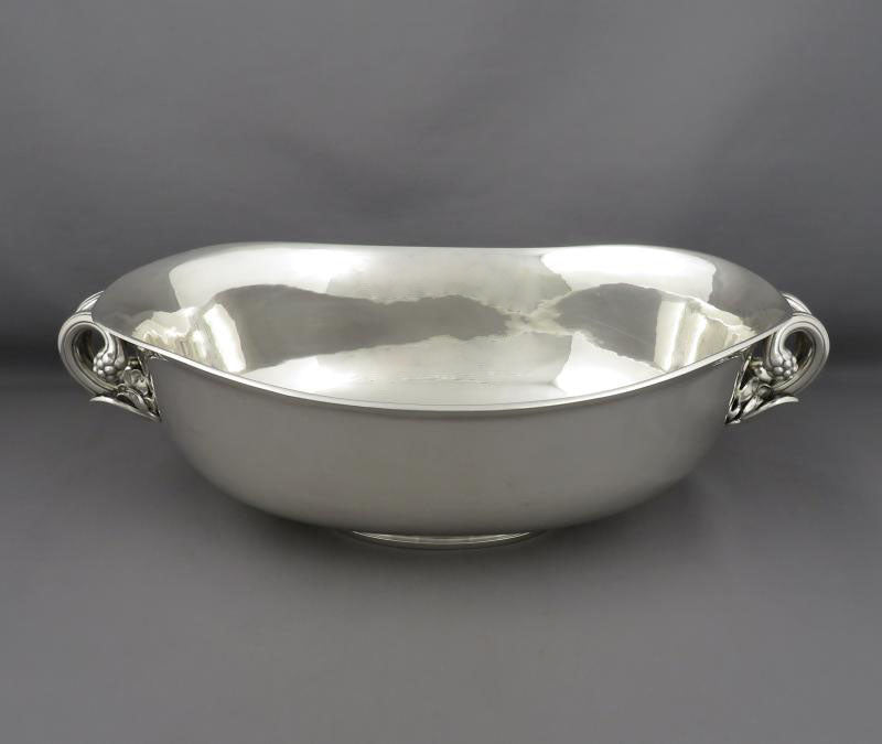 Georg Jensen Sterling Silver Centerpiece Bowl - JH Tee Antiques