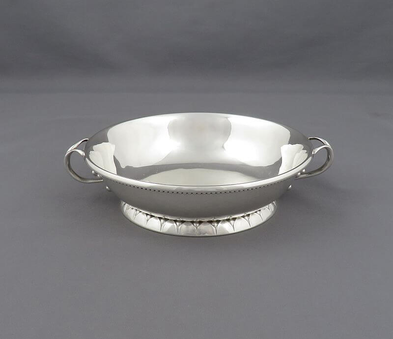 Georg Jensen Sterling Silver Porringer - JH Tee Antiques