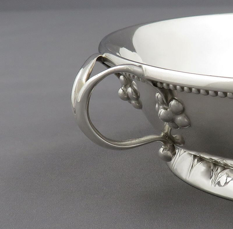 Georg Jensen Sterling Silver Porringer - JH Tee Antiques