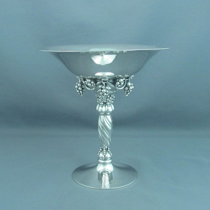 Georg Jensen Sterling Silver Tazza - JH Tee Antiques