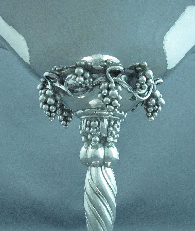 Georg Jensen Sterling Silver Tazza - JH Tee Antiques