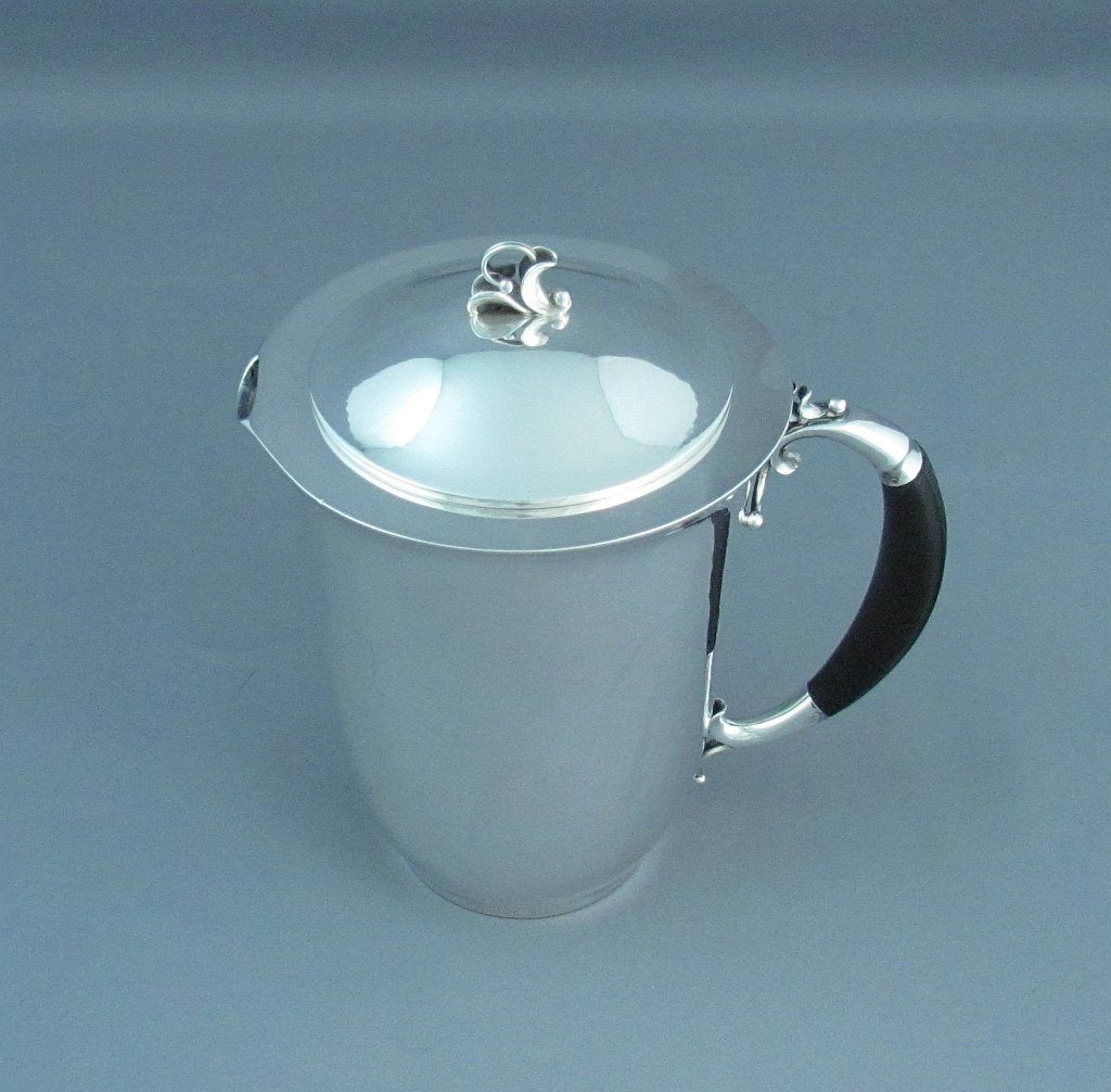 Georg Jensen Sterling Silver Tea Set - JH Tee Antiques