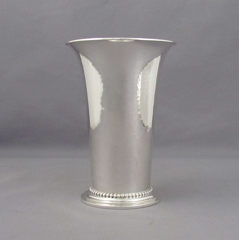 Georg Jensen Sterling Silver Vase - JH Tee Antiques