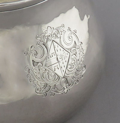 George I Silver Brandy Warmer - JH Tee Antiques