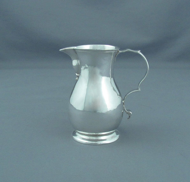 George II Provincial Silver Cream Jug - JH Tee Antiques