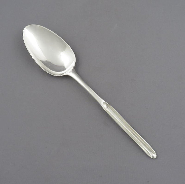 George II Silver Marrow Spoon - JH Tee Antiques