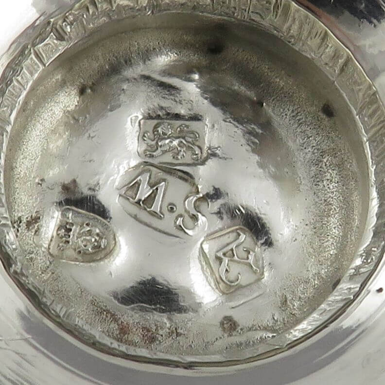 George II Silver Pepper Caster - JH Tee Antiques