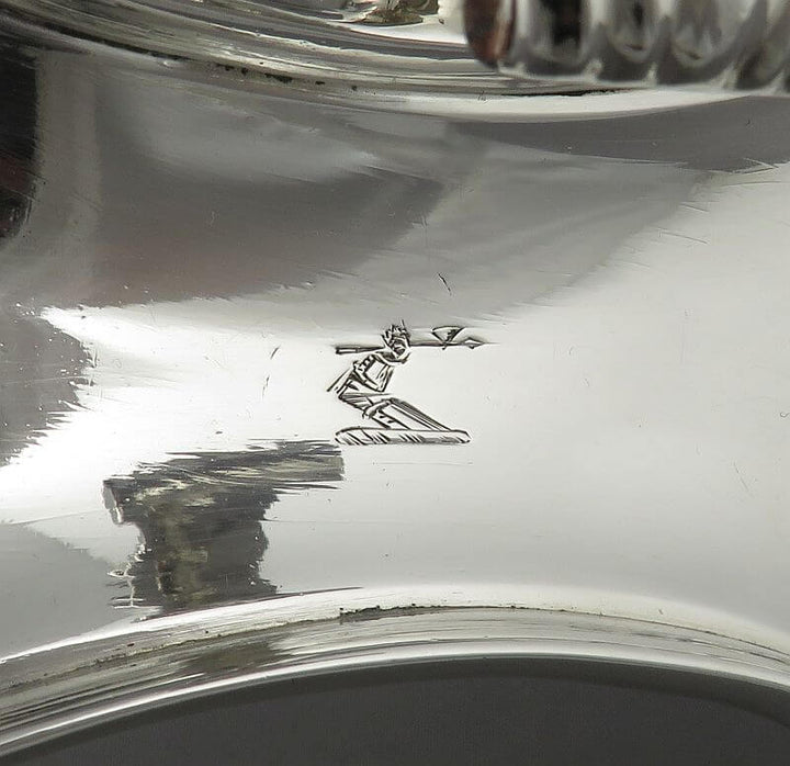 George II Silver Snuffer Tray - JH Tee Antiques