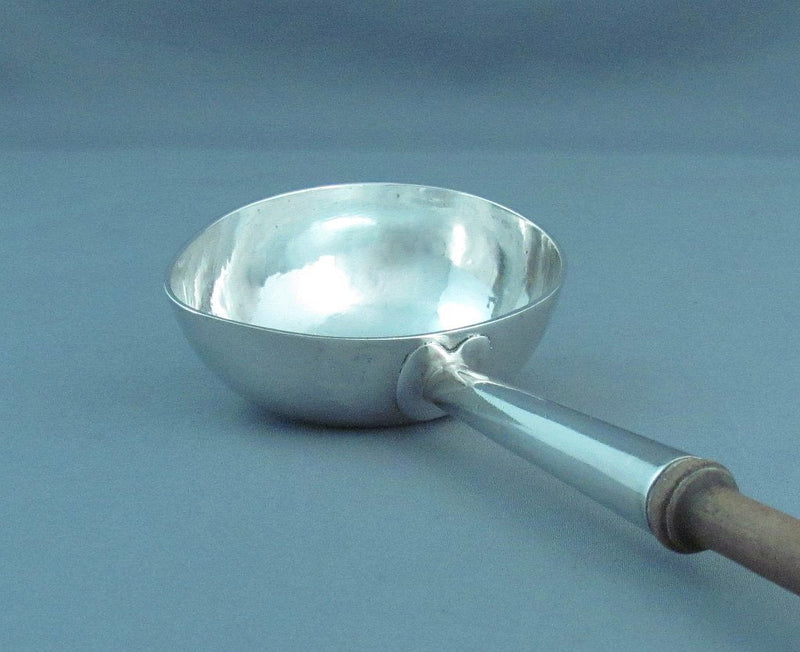 George II Silver Punch Ladle - JH Tee Antiques