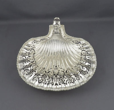 George II Style Sterling Silver Centerpiece - JH Tee Antiques