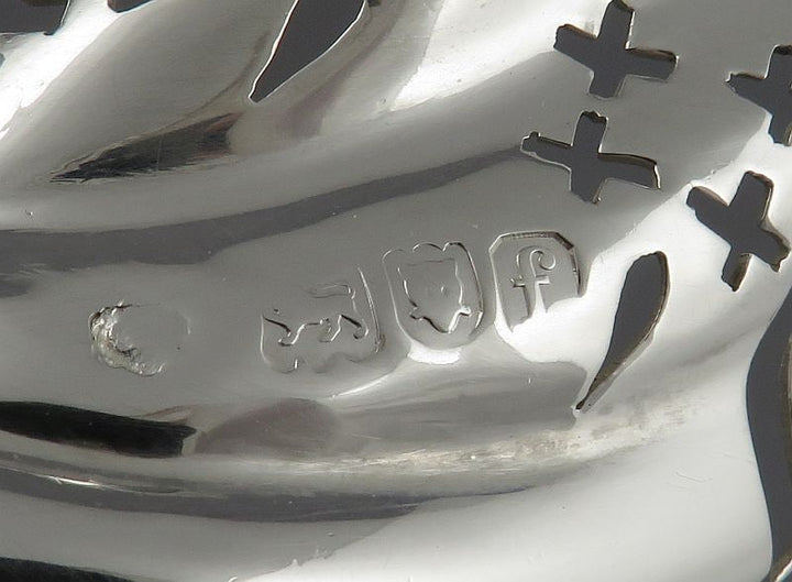 George II Style Sterling Silver Centerpiece - JH Tee Antiques