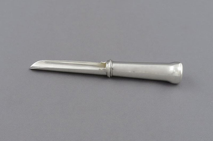 George III Silver Apple Corer - JH Tee Antiques
