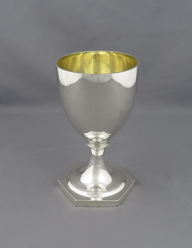 George III Silver Goblet - JH Tee Antiques