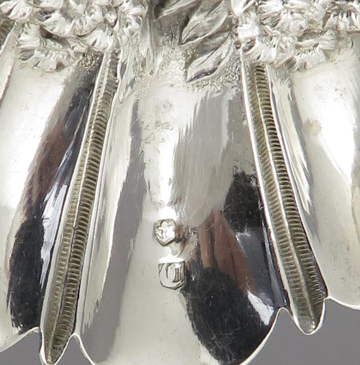 George IV Silver Caddy Spoon - JH Tee Antiques