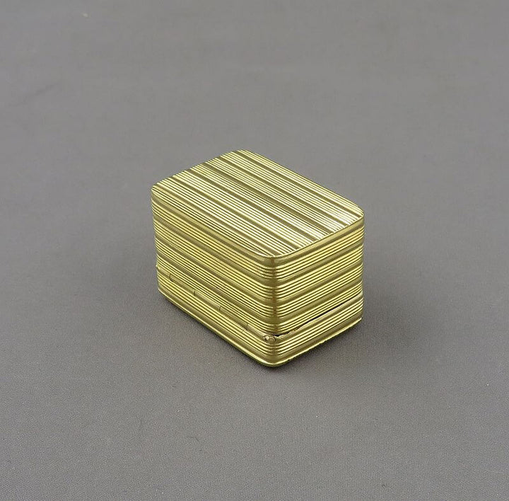 George IV Silver Gilt Nutmeg Grater - JH Tee Antiques