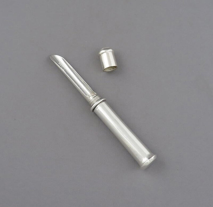 George IV Silver Apple Corer - JH Tee Antiques