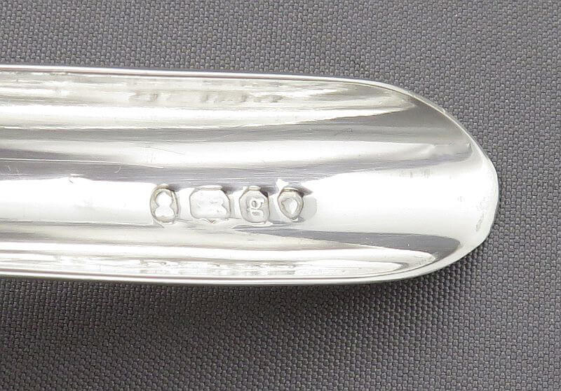 George IV Silver Apple Corer - JH Tee Antiques