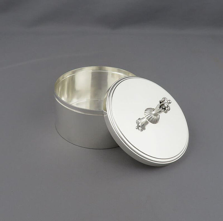 Georg Jensen Art Deco Silver Box - JH Tee Antiques