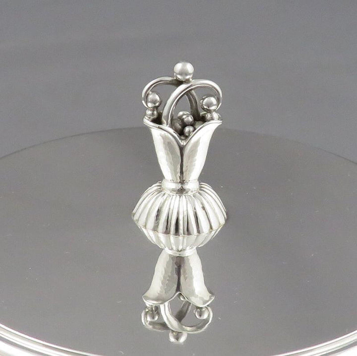 Georg Jensen Art Deco Silver Box - JH Tee Antiques