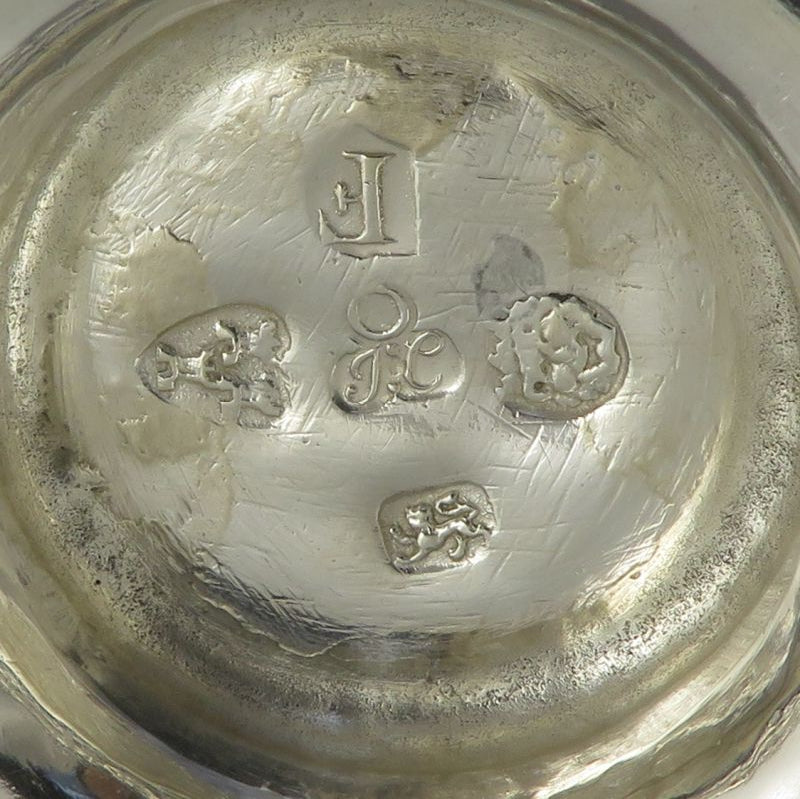 George II Provincial Silver Loving Cup - JH Tee Antiques