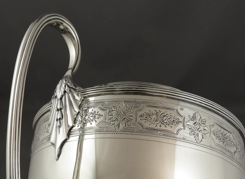 George III Sterling Silver Tea Urn - JH Tee Antiques