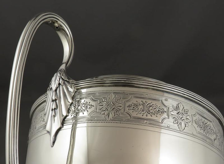 George III Sterling Silver Tea Urn - JH Tee Antiques