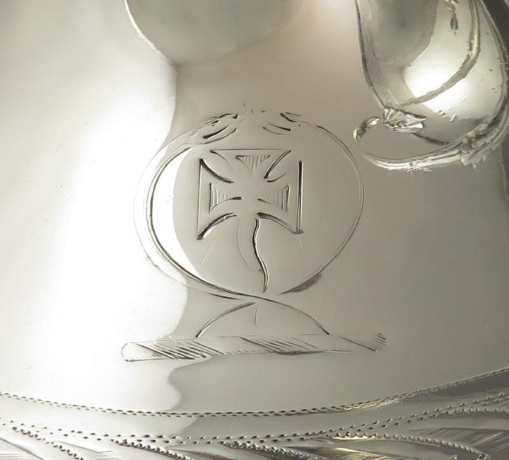 George III Sterling Silver Tea Urn - JH Tee Antiques