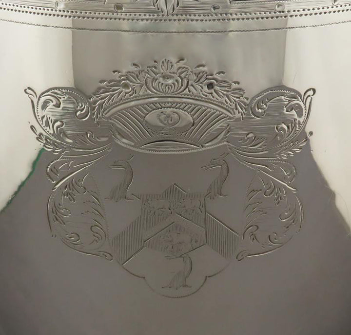 George III Sterling Silver Tea Urn - JH Tee Antiques