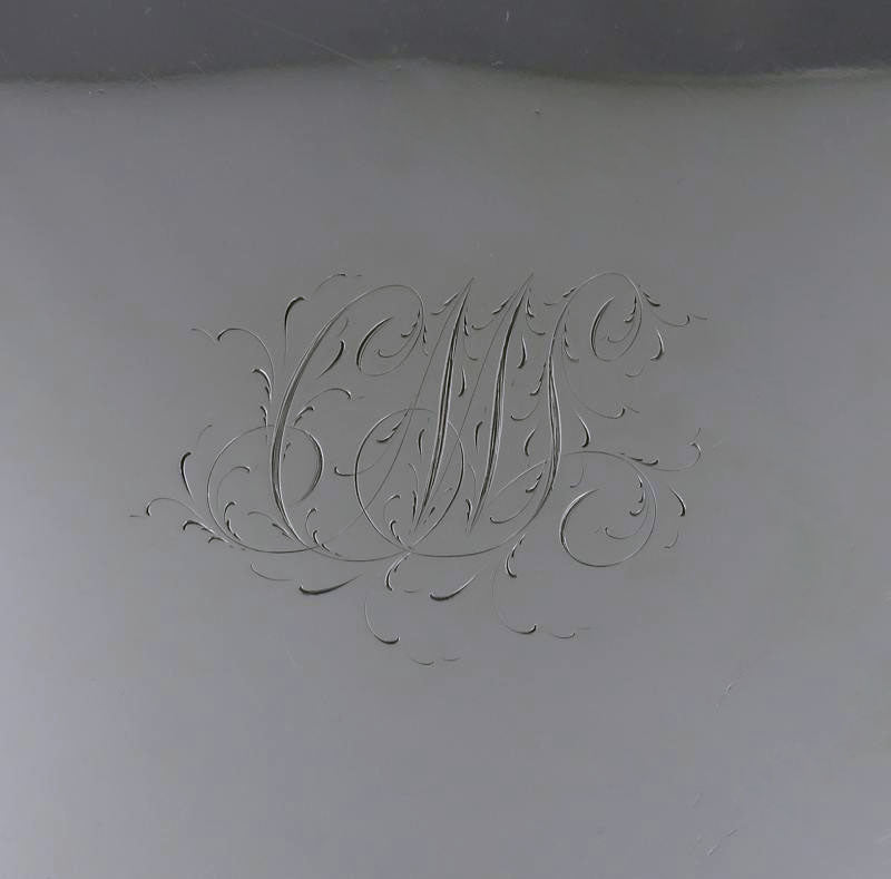 George III Sterling Silver Salver - JH Tee Antiques