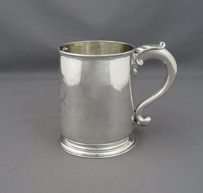 Antique George II Silver Mug - JH Tee Antiques