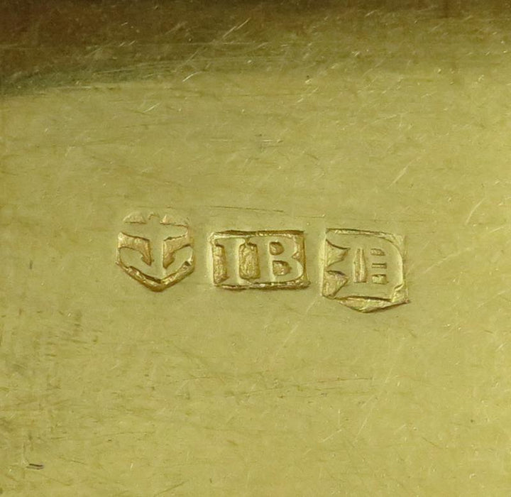 Georgian Sterling Silver Snuff Box - JH Tee Antiques