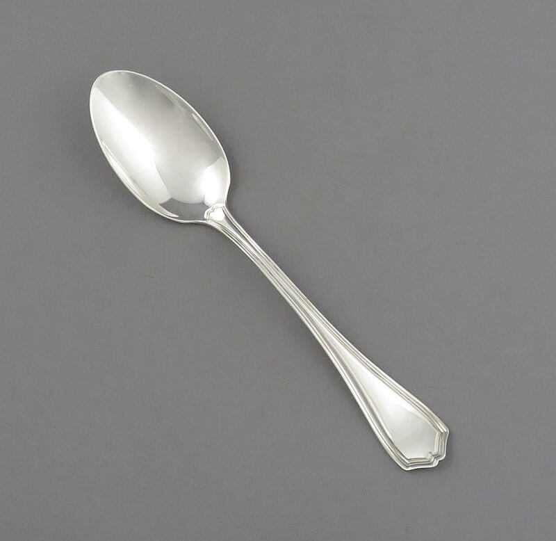 Birks Georgian Plain Pattern Large Teaspoon - JH Tee Antiques