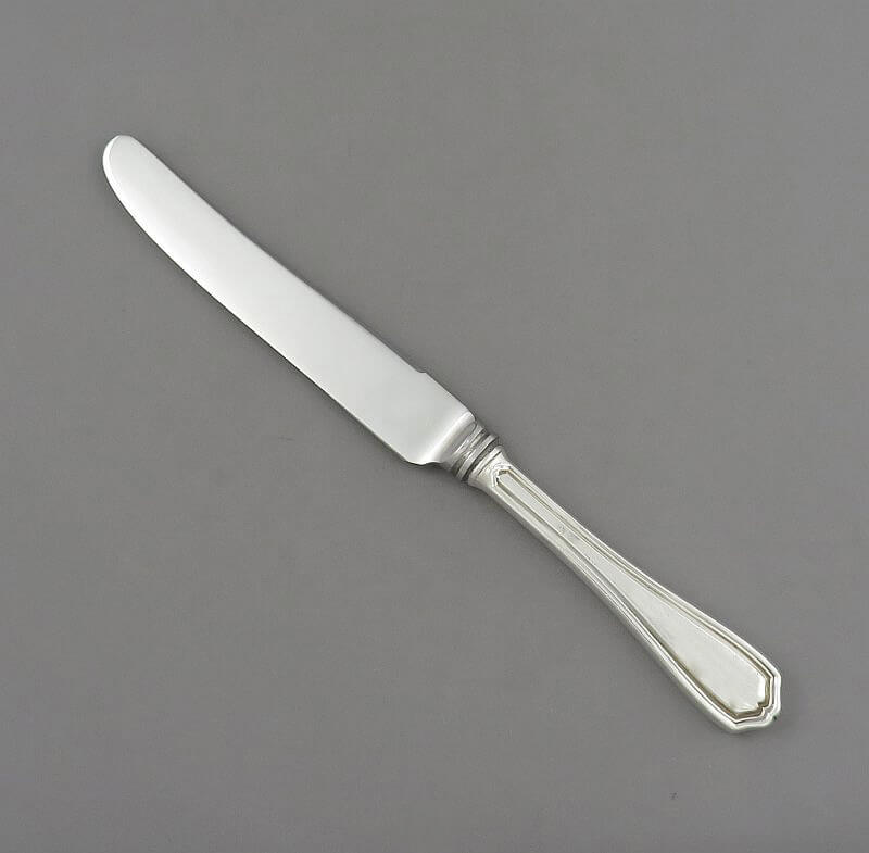 Birks Georgian Plain Luncheon Knife French - JH Tee Antiques