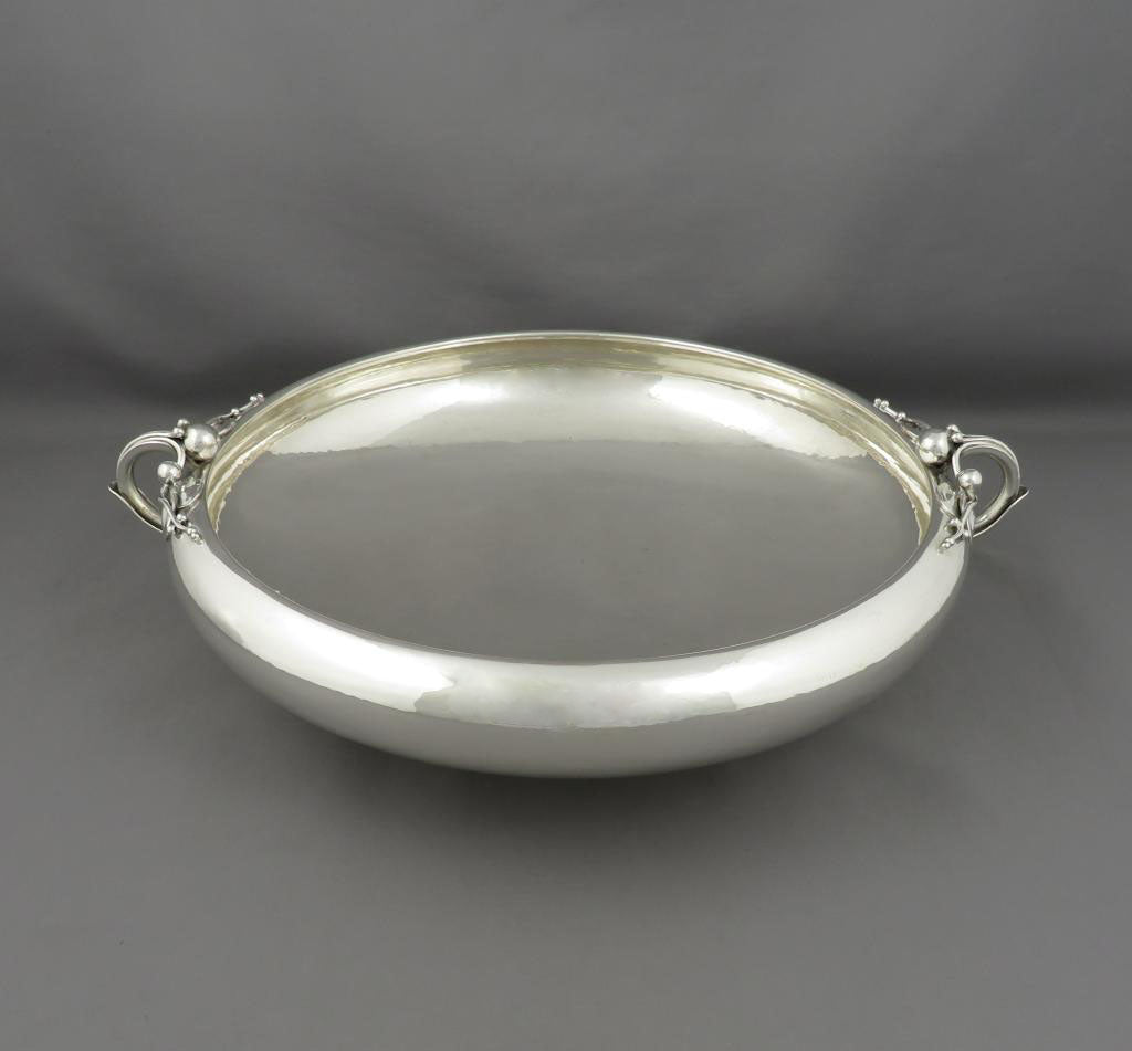 Georg Jensen Sterling Silver Centerpiece Bowl - JH Tee Antiques