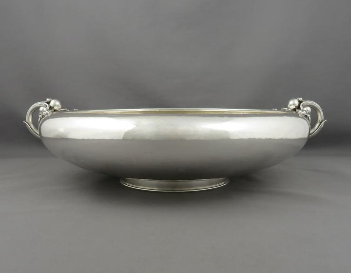 Georg Jensen Sterling Silver Centerpiece Bowl - JH Tee Antiques