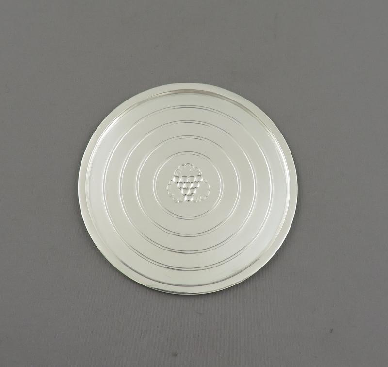 Set of 10 Georg Jensen Silver Coasters 193B - JH Tee Antiques