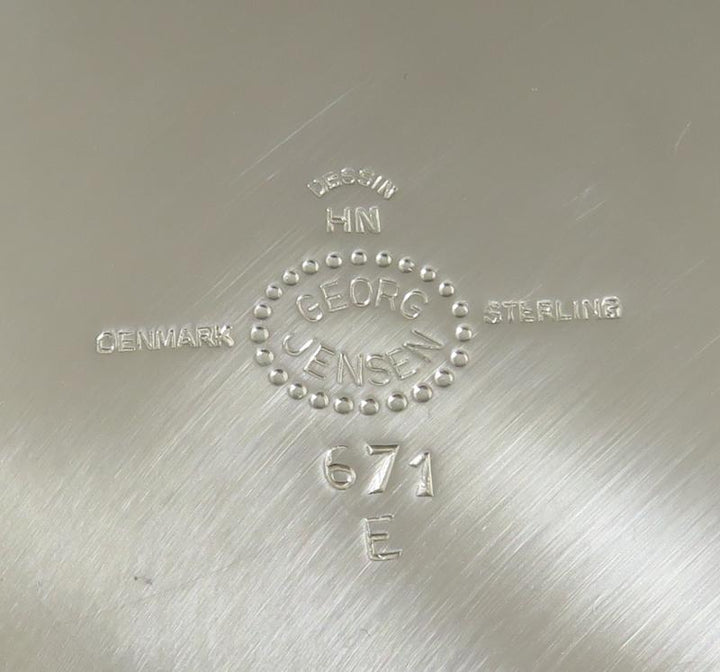Georg Jensen Silver Beaker 671E - JH Tee Antiques