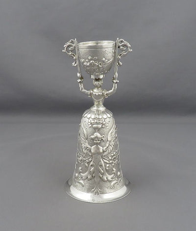 German Silver Wager Cup - JH Tee Antiques