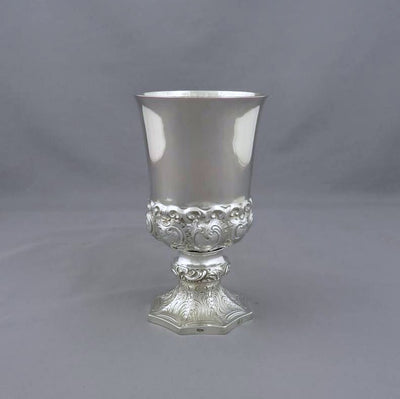 19th Century German Silver Goblet - JH Tee Antiques