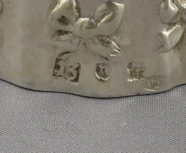 German Figural Silver Table Bell - JH Tee Antiques