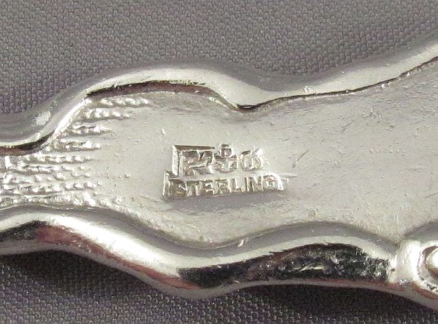 Gorham Hizen Pattern Sterling Silver Spoon - JH Tee Antiques