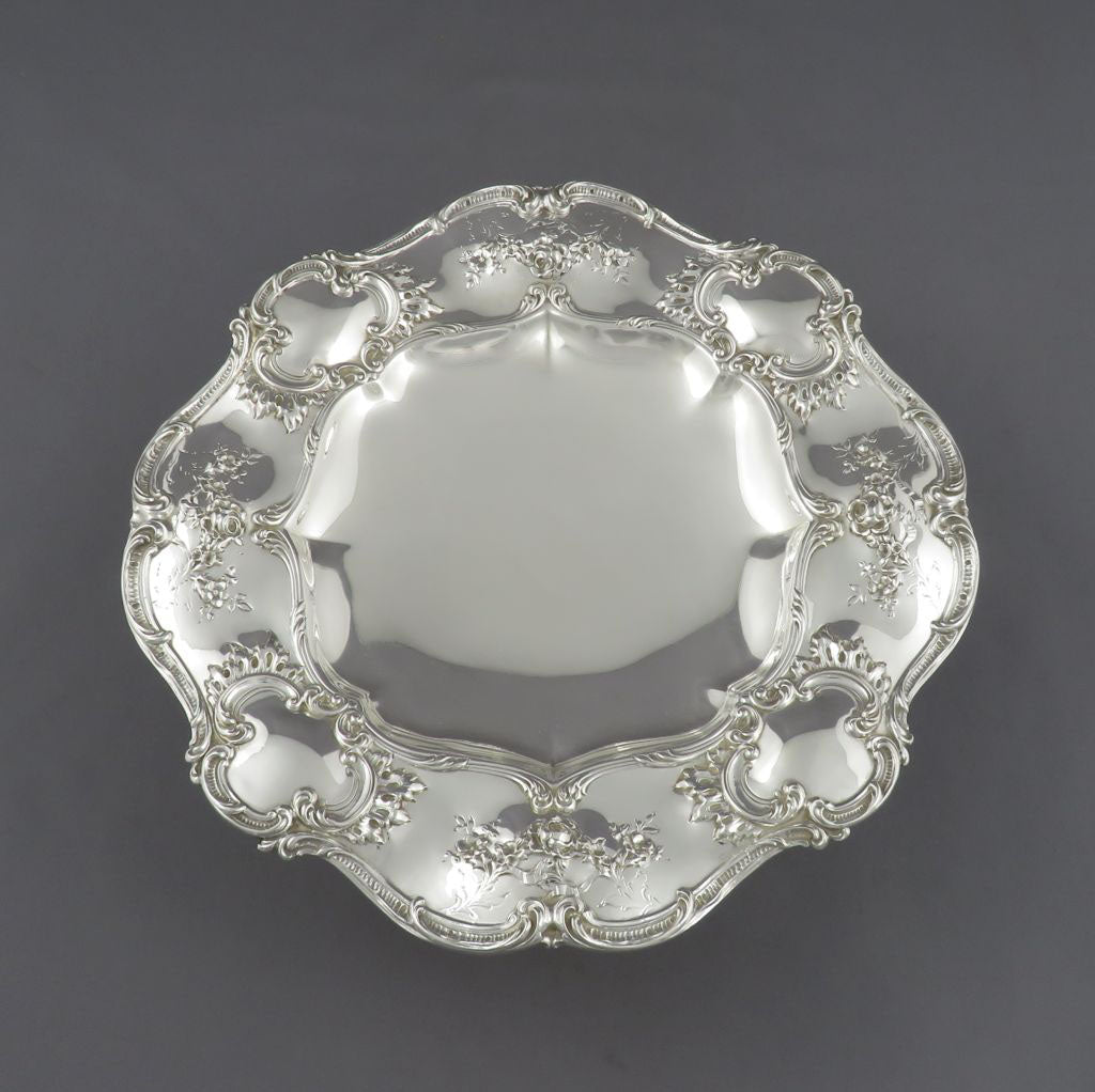 Gorham Sterling Silver Dessert Stand - JH Tee Antiques