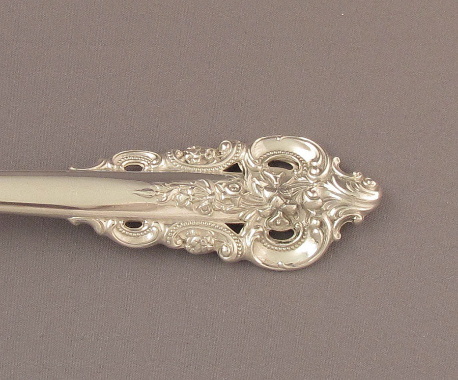 Wallace Grande Baroque Sterling Flatware Set for 12 - JH Tee Antiques