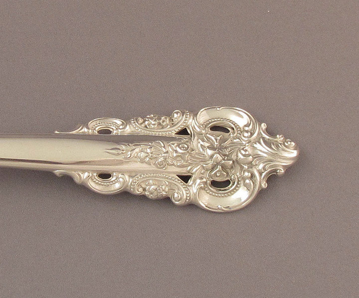 Wallace Grande Baroque Sterling Flatware Set for 12 - JH Tee Antiques
