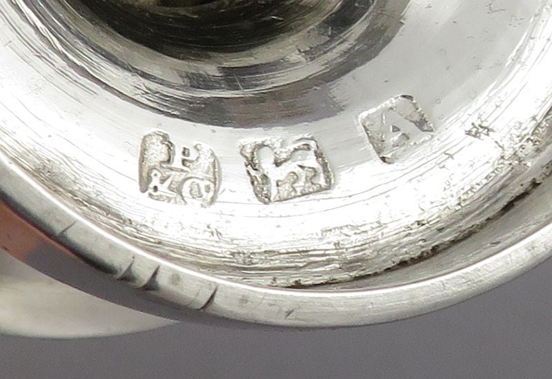 Indian Colonial Silver Salt Caster - JH Tee Antiques