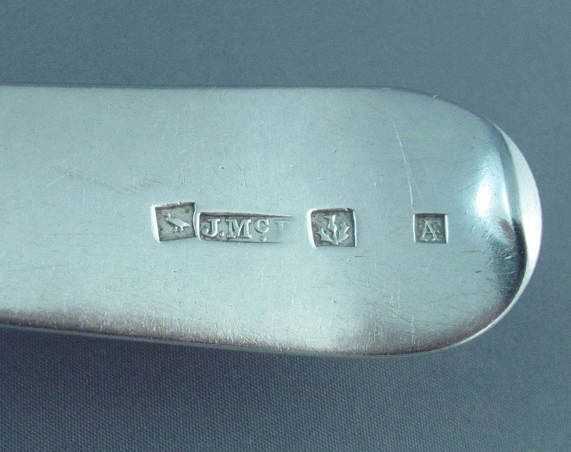 Scottish Provincial Silver Tablespoon - JH Tee Antiques