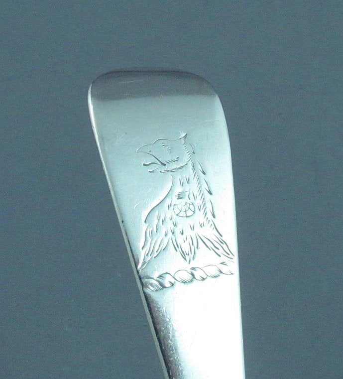 Irish Provincial Silver Tablespoon - JH Tee Antiques