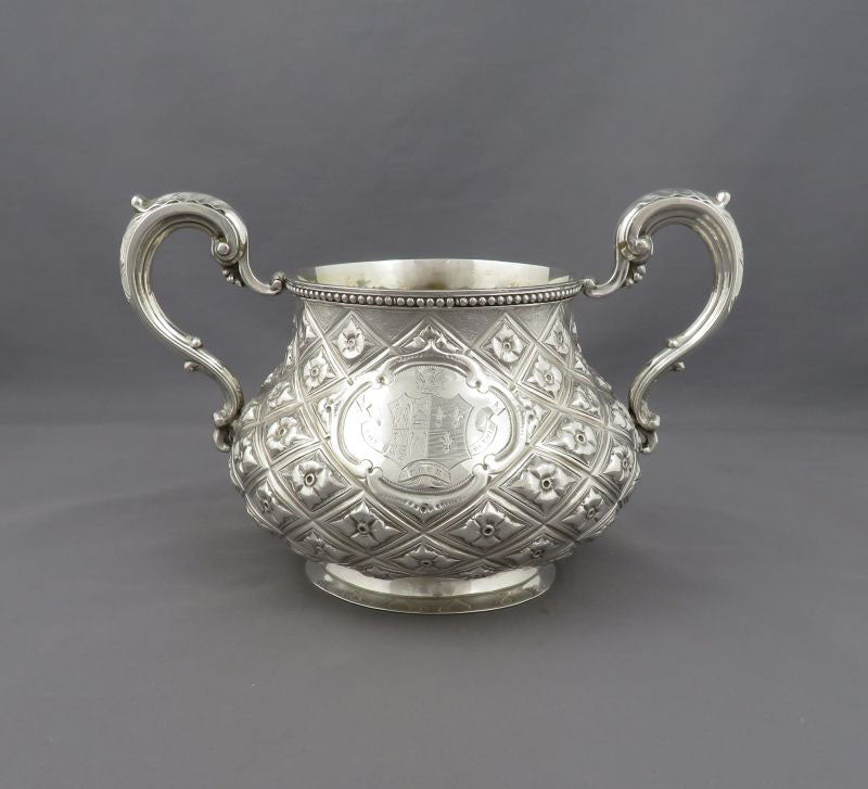 Irish Victorian Silver Tea Set - JH Tee Antiques